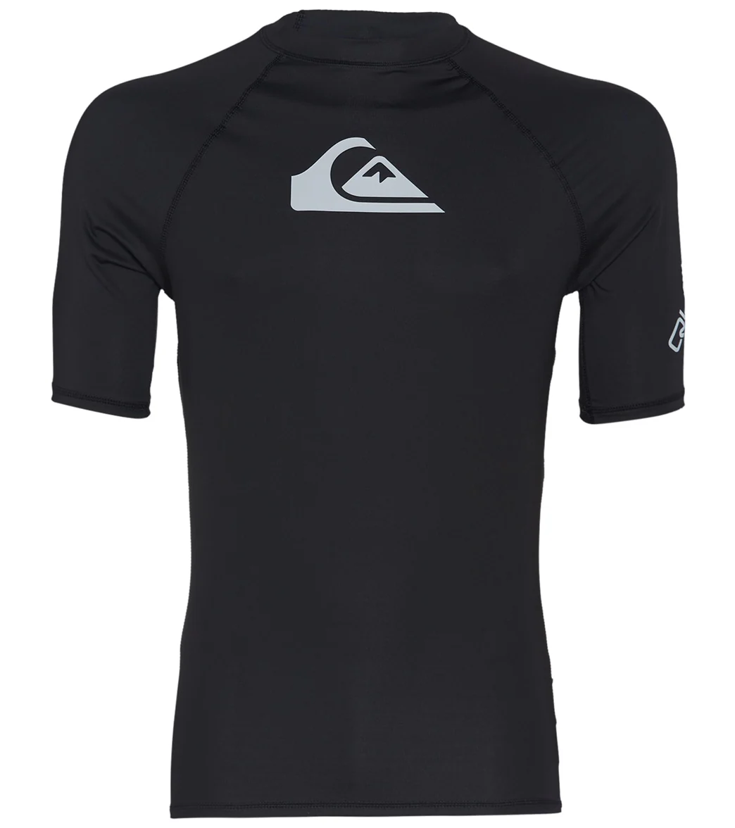 Quiksilver Men's All Time Short Sleeve UPF 50 Rash Guard - Image 16