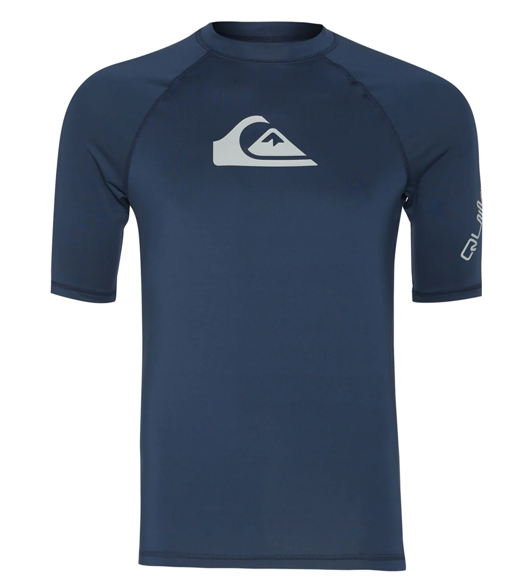 Quiksilver Men's All Time Short Sleeve UPF 50 Rash Guard - Image 8