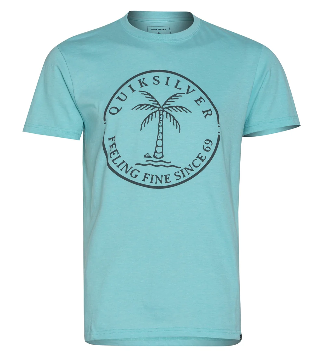 Quiksilver Men's Circle Palm Mod Short Sleeve Tee