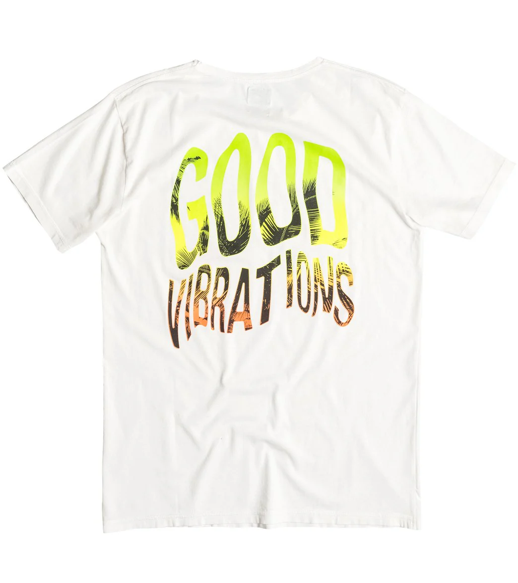 Quiksilver Men's Garment Dyed Good Vibrations Short Sleeve Tee - Image 2