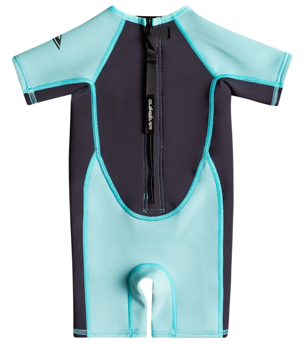 Quiksilver Youth 1.5mm Toddler Back Zip Short Sleeve Springsuit Wetsuit - Image 2
