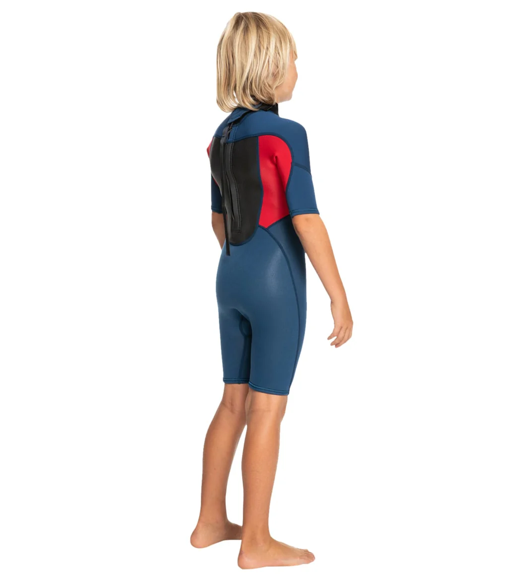 Quiksilver Youth 2/2mm Prologue Short Sleeve Springsuit Wetsuit - Image 3