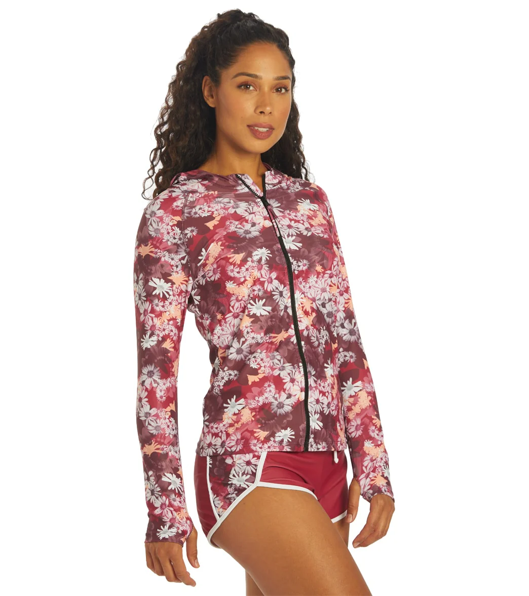 Quintsoul Women's Grace Bay Zip Front Long Sleeve Rashguard - Image 2