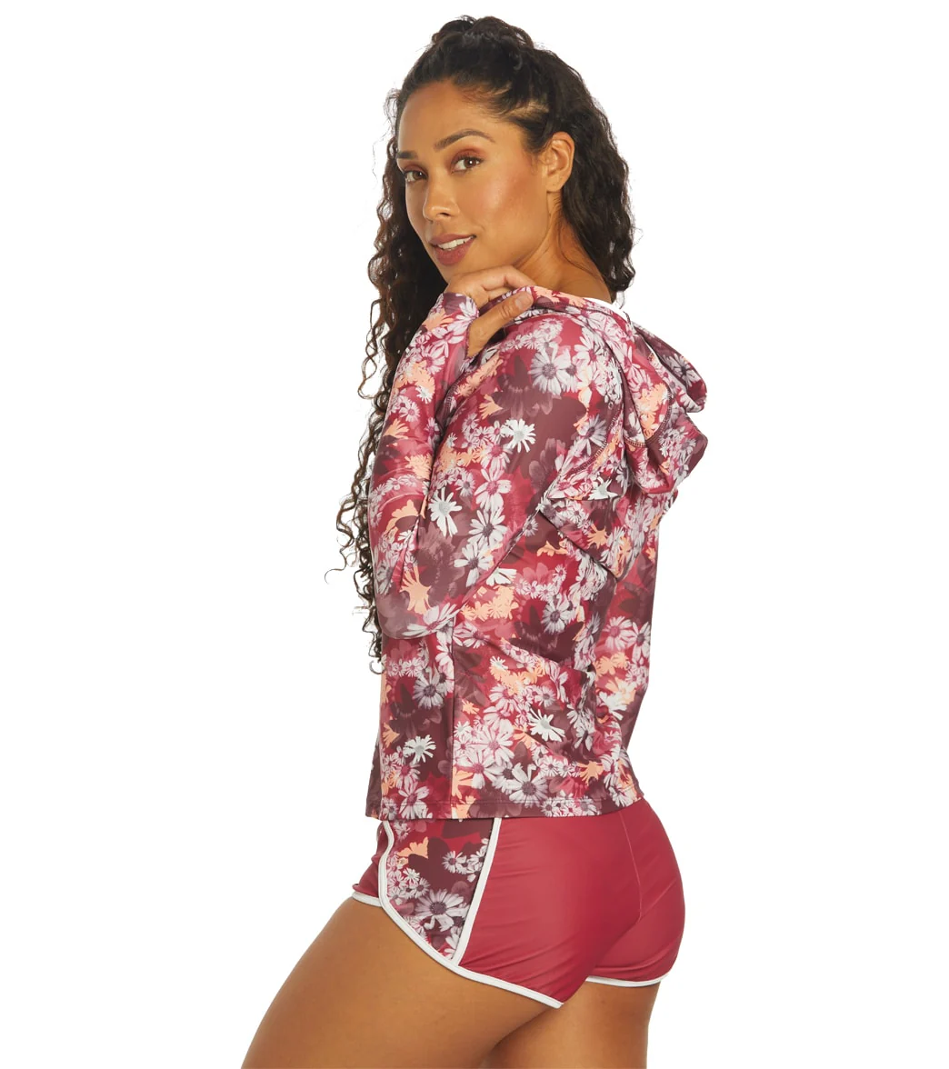 Quintsoul Women's Grace Bay Zip Front Long Sleeve Rashguard - Image 3