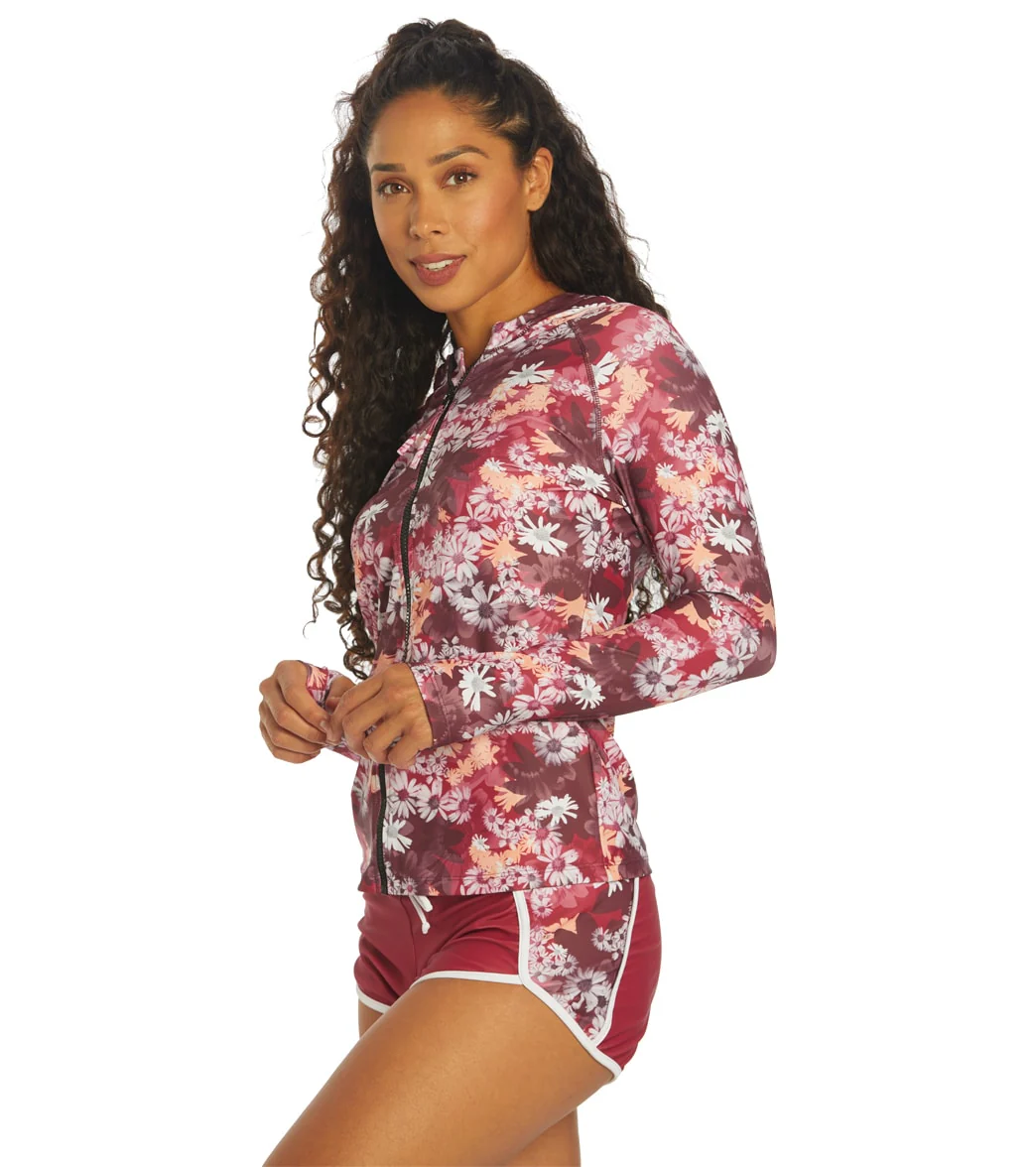 Quintsoul Women's Grace Bay Zip Front Long Sleeve Rashguard - Image 4