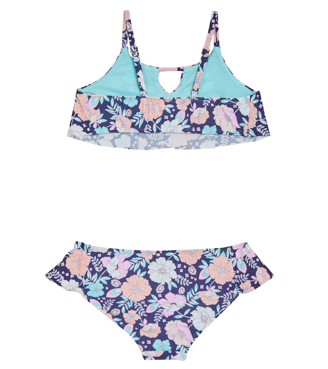 Raisins Girls' Flower Riot Cayucos Two Piece Bikini Set (Big Kid) - Image 2