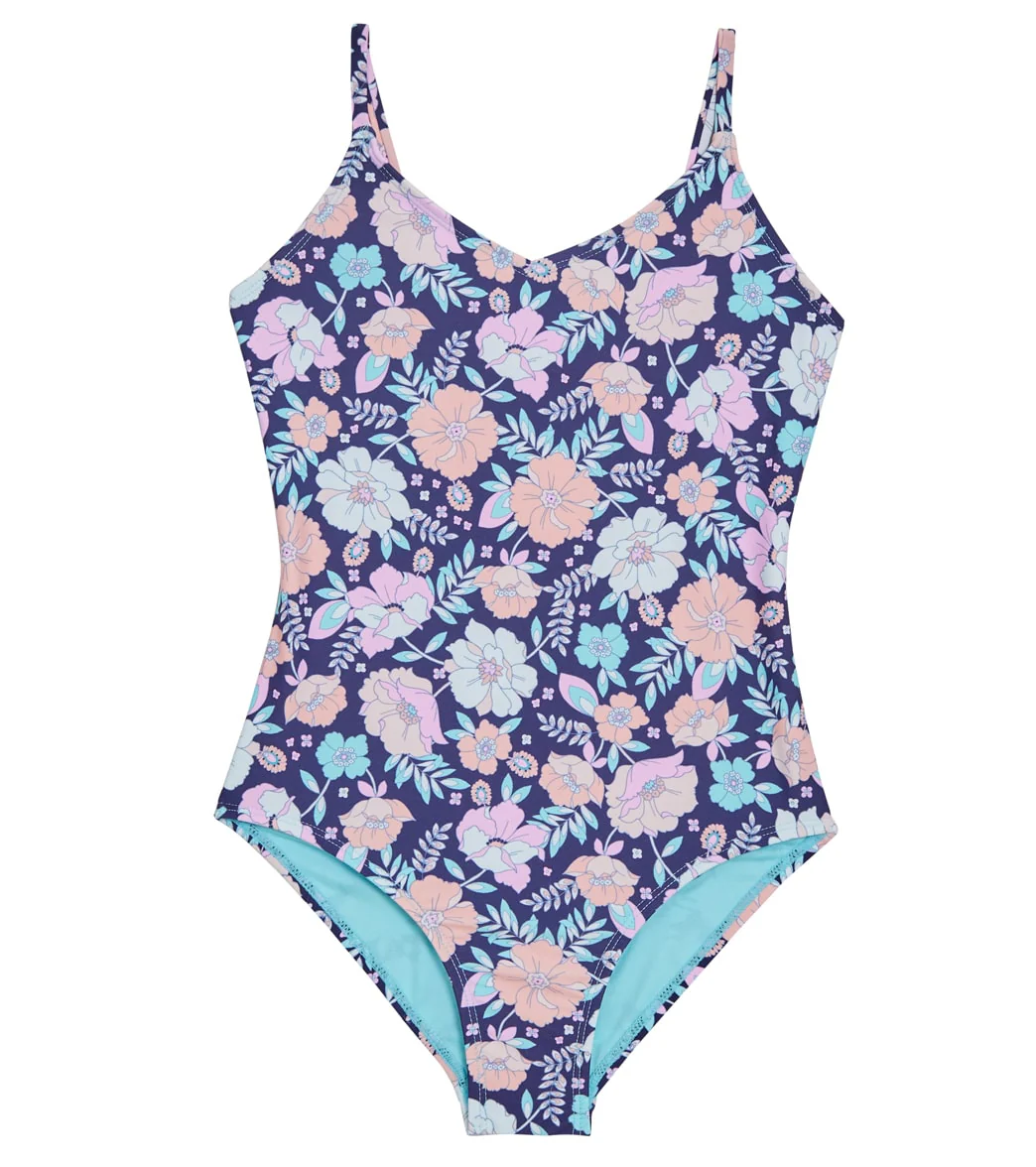Raisins Girls' Flower Riot Norie One Piece Swimsuit (Big Kid) - Image 4