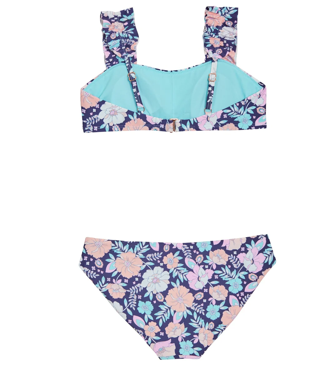Raisins Girls' Flower Riot Tulum Two Piece Bikini Set (Big Kid) - Image 2