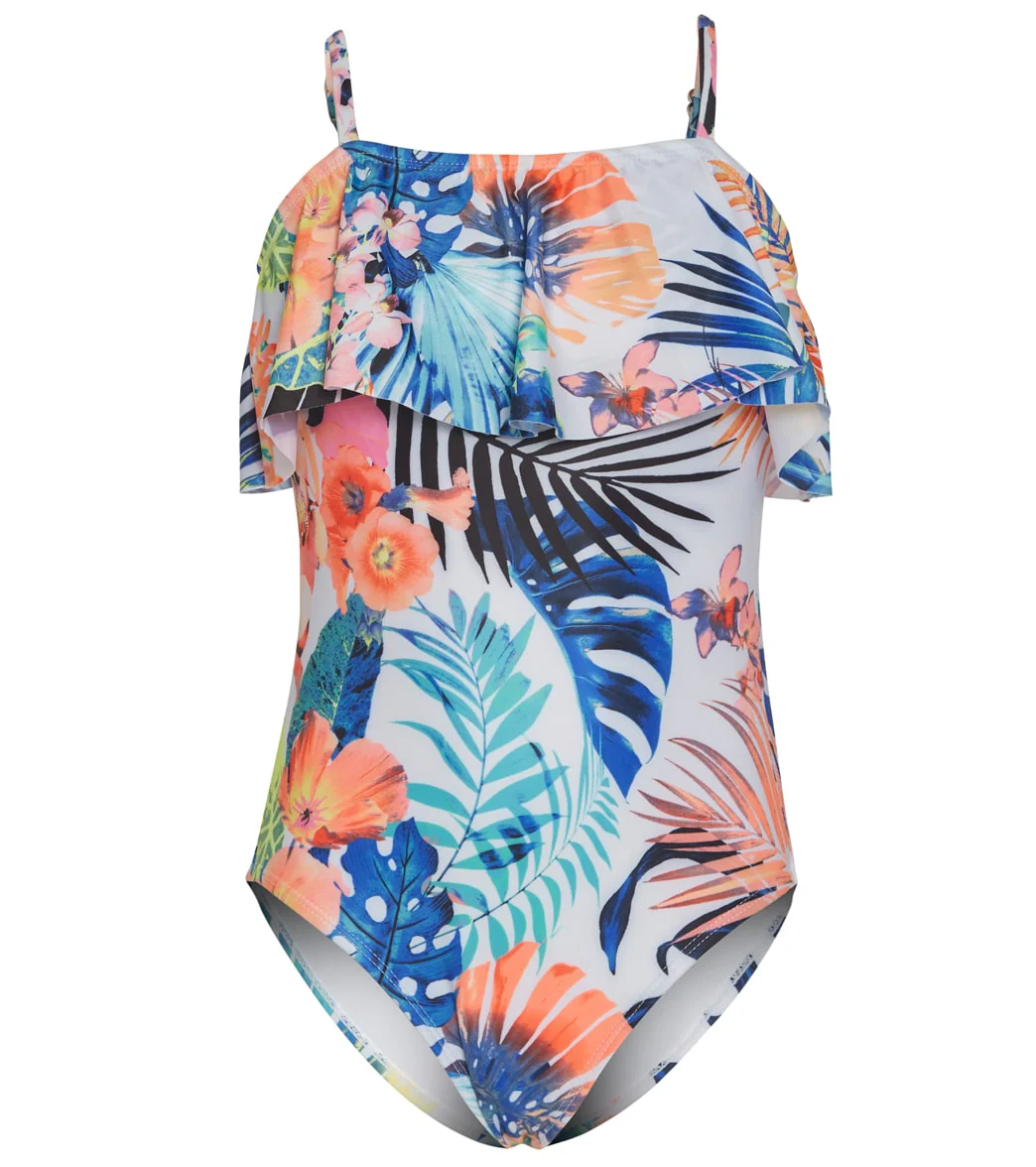 Raisins Girls' La Playa One Piece Swimsuit (Big Kid)