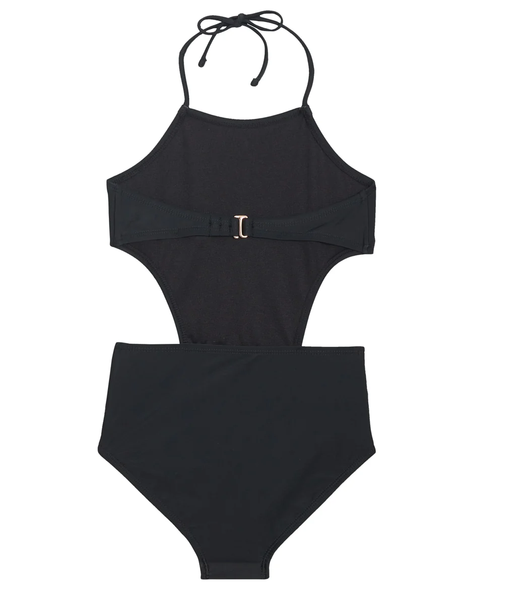 Raisins Girls' Ocean Solids Chita One Piece Swimsuit (Big Kid) - Image 2