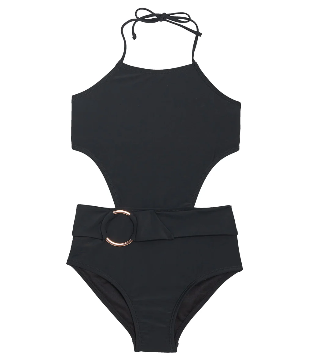 Raisins Girls' Ocean Solids Chita One Piece Swimsuit (Big Kid) - Image 5