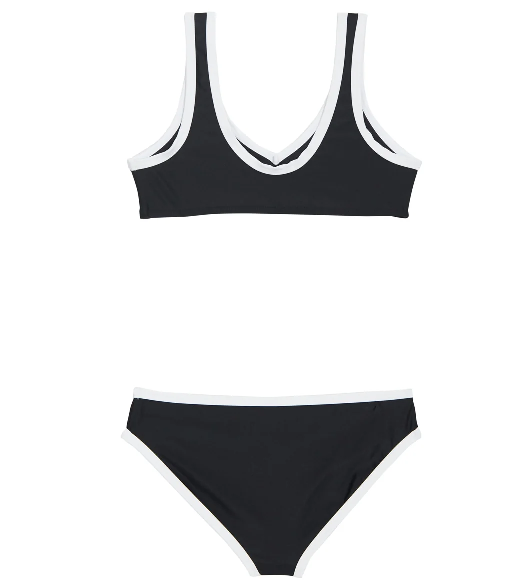 Raisins Girls' Ocean Solids Shoreride Two Piece Bikini Set (Big Kid) - Image 2