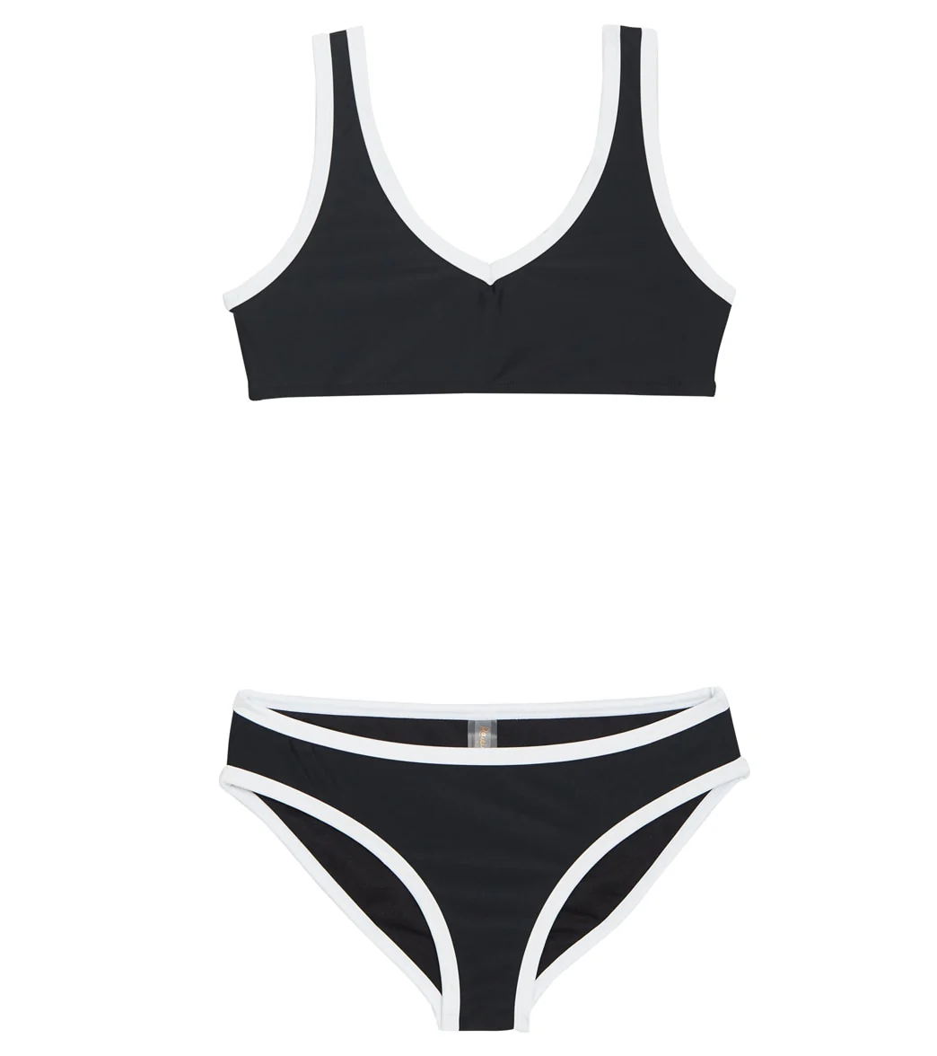 Raisins Girls' Ocean Solids Shoreride Two Piece Bikini Set (Big Kid) - Image 4