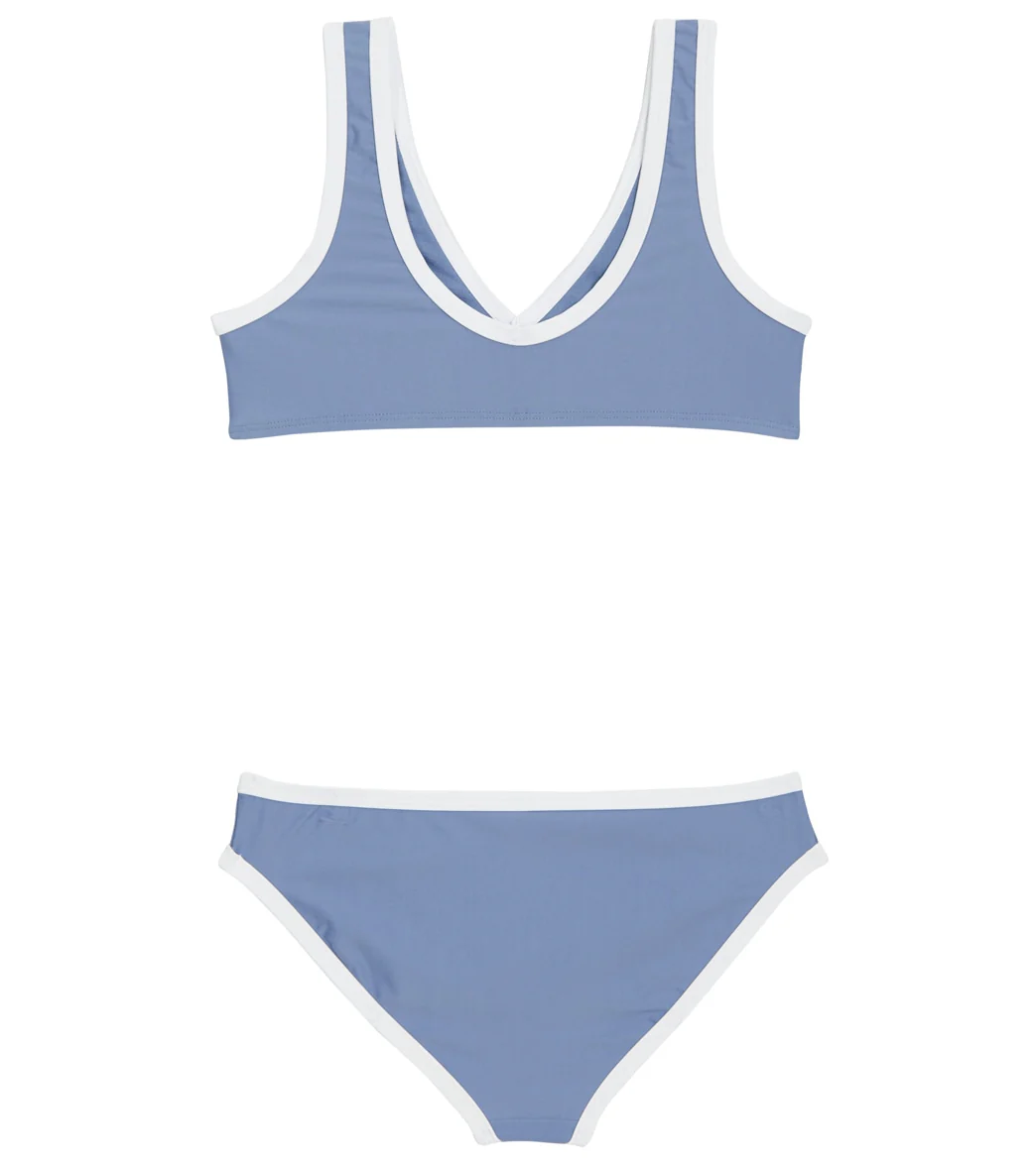 Raisins Girls' Ocean Solids Shoreride Two Piece Bikini Set (Big Kid) - Image 6