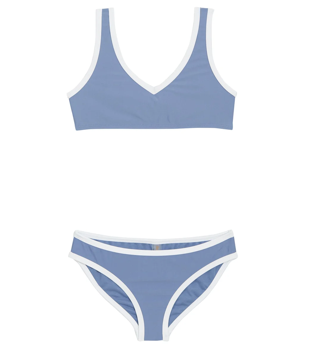 Raisins Girls' Ocean Solids Shoreride Two Piece Bikini Set (Big Kid) - Image 9
