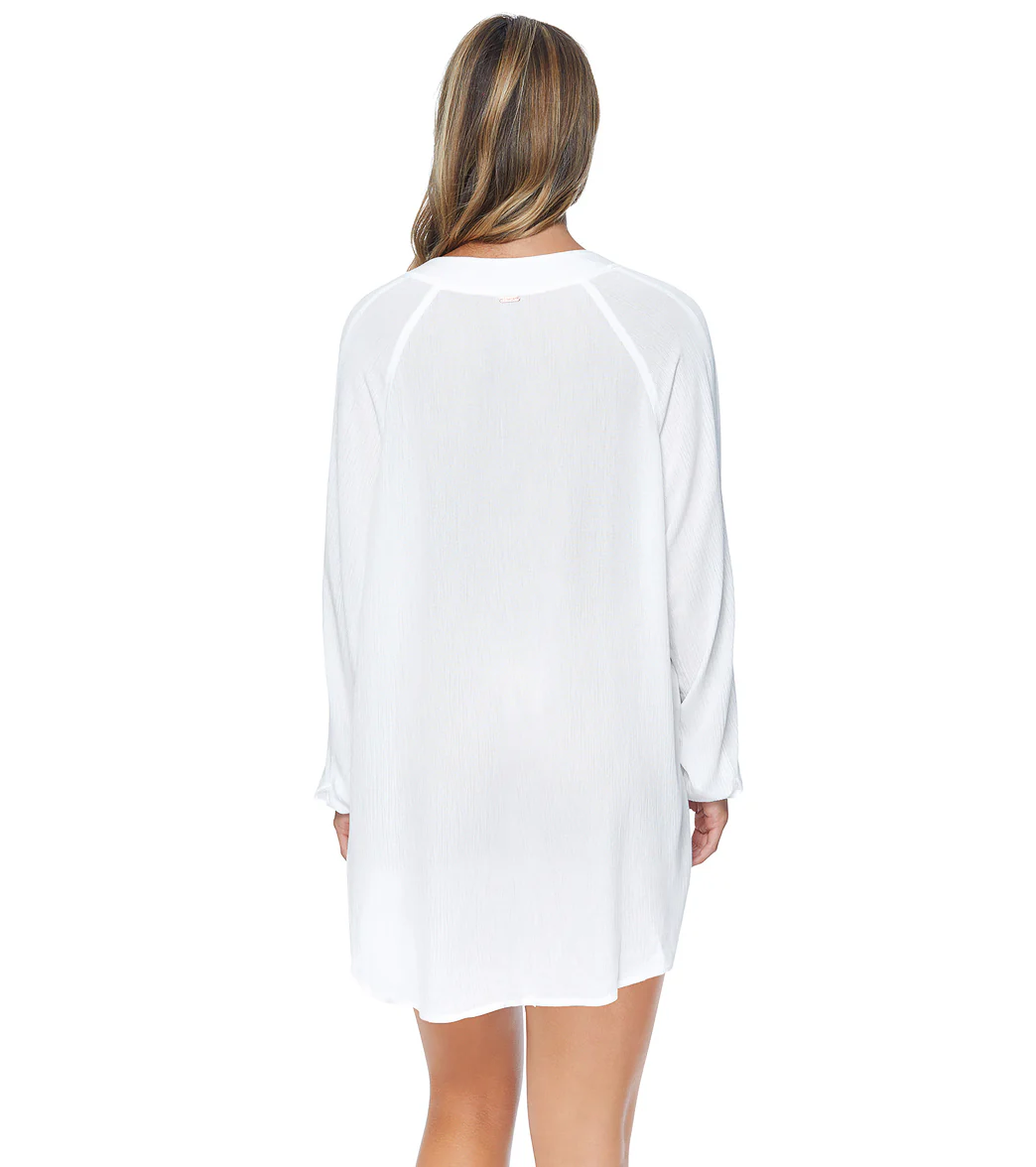 Raisins Women's Belize Beach Cover Up Shirt Dress - Image 3