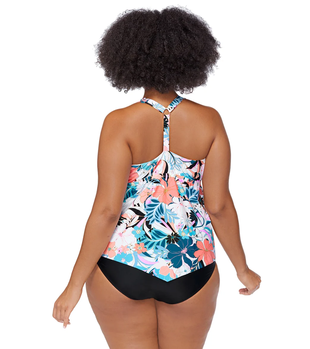 Raisins Women's Bondi Trinidad Plus Size Tankini Top - Image 2