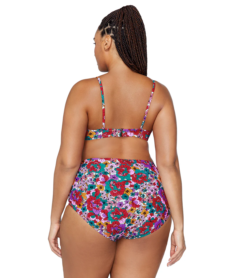 Raisins Women's Brilliant Bloom Collina Plus Size Underwire Bikini Top - Image 2