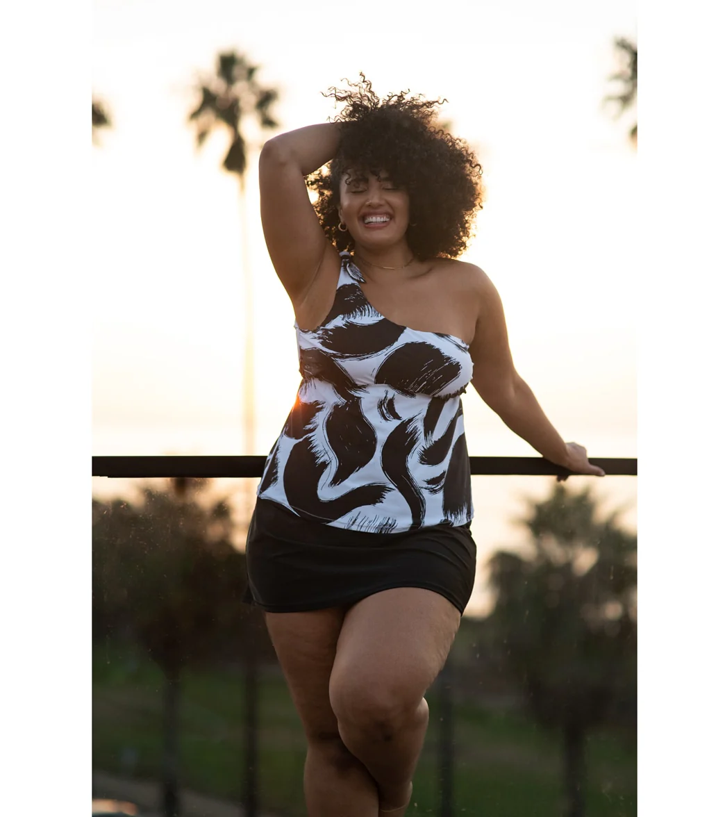 Raisins Women's Calaya Marita Plus Size Tankini Top - Image 5