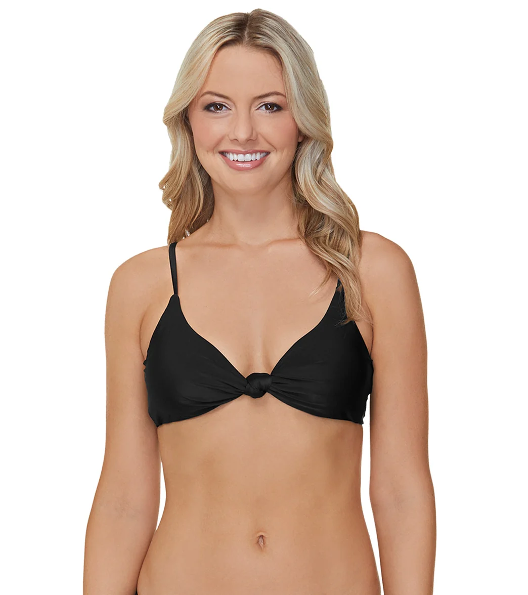 Raisins Women's Coastline Solids Love Bikini Top - Image 5