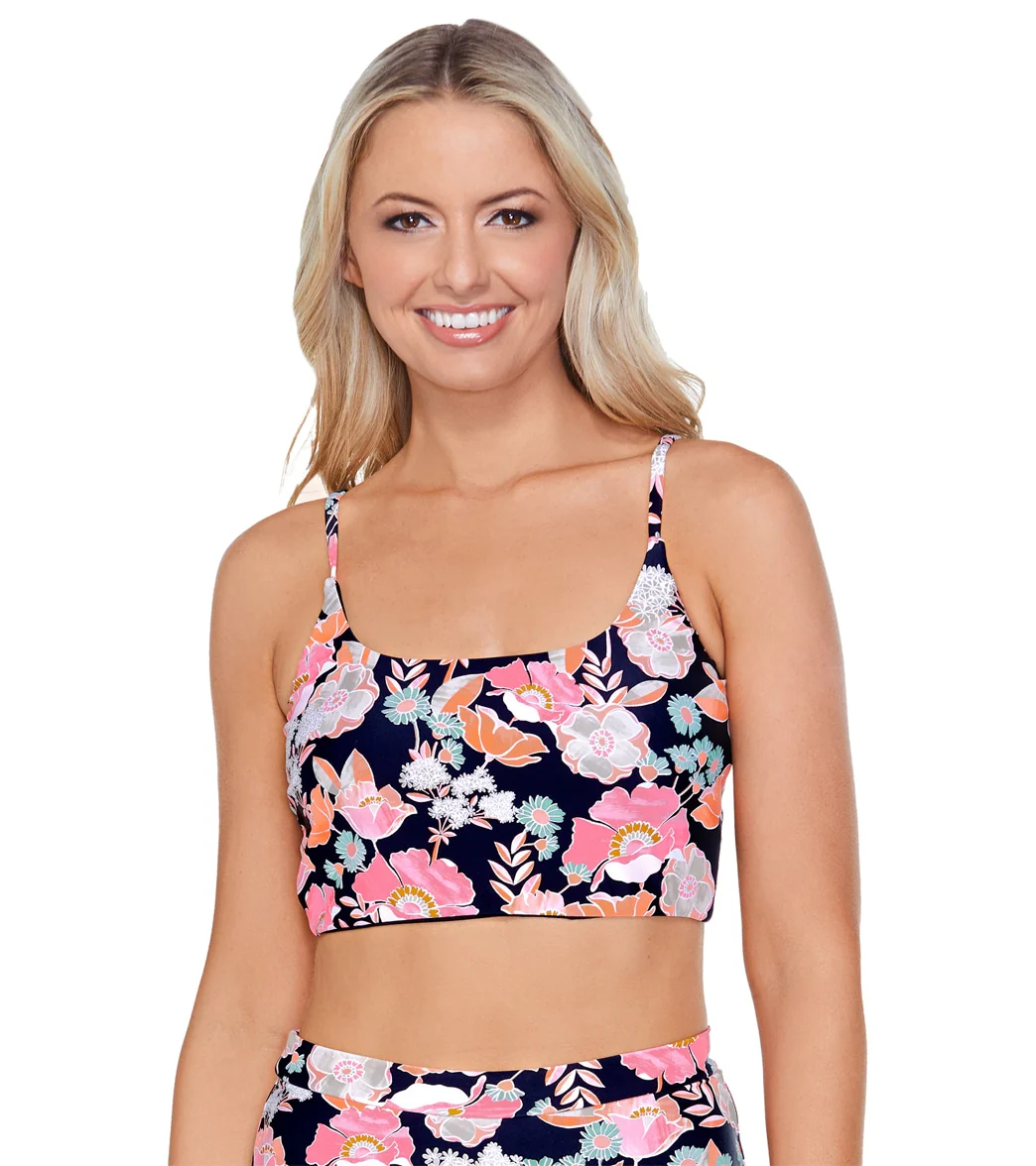 Raisins Women's Garden District Palm Beach Crop Bikini Top - Image 5