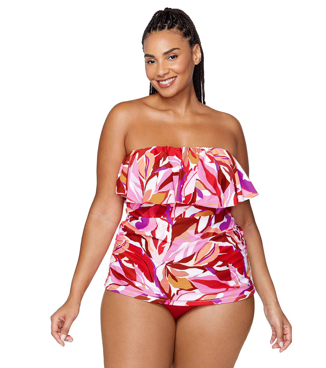 Raisins Women's Leaving Bahia Sella Plus Size Tankini Top - Image 3
