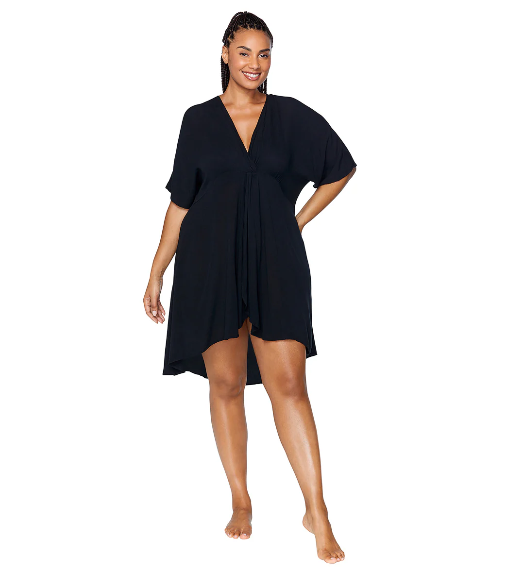 Raisins Women's Paraiso Plus Size Cover Up Dress