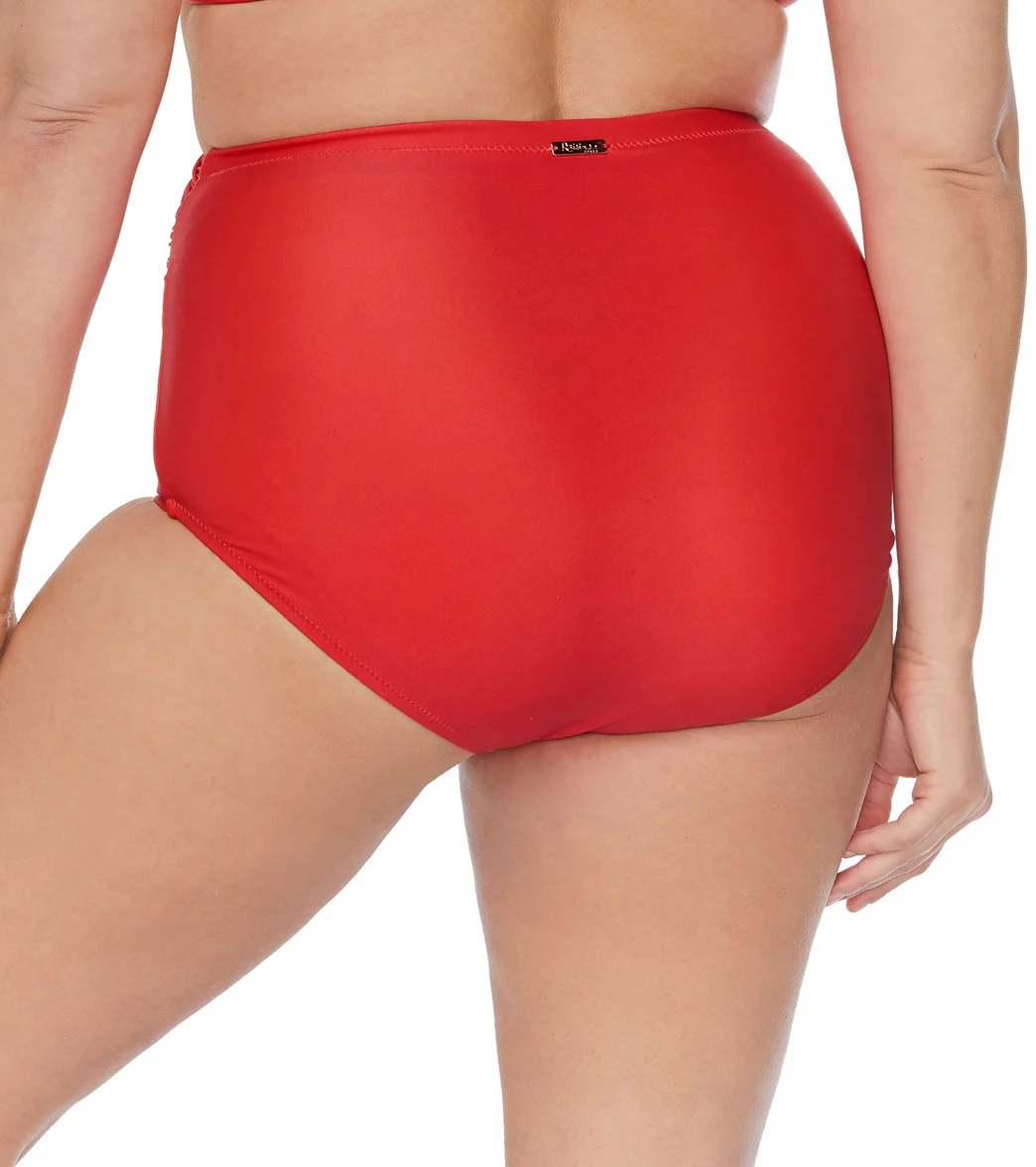 Raisins Women's Plus Size Indio Solids Fairfax High Waisted Bikini Bottom - Image 2