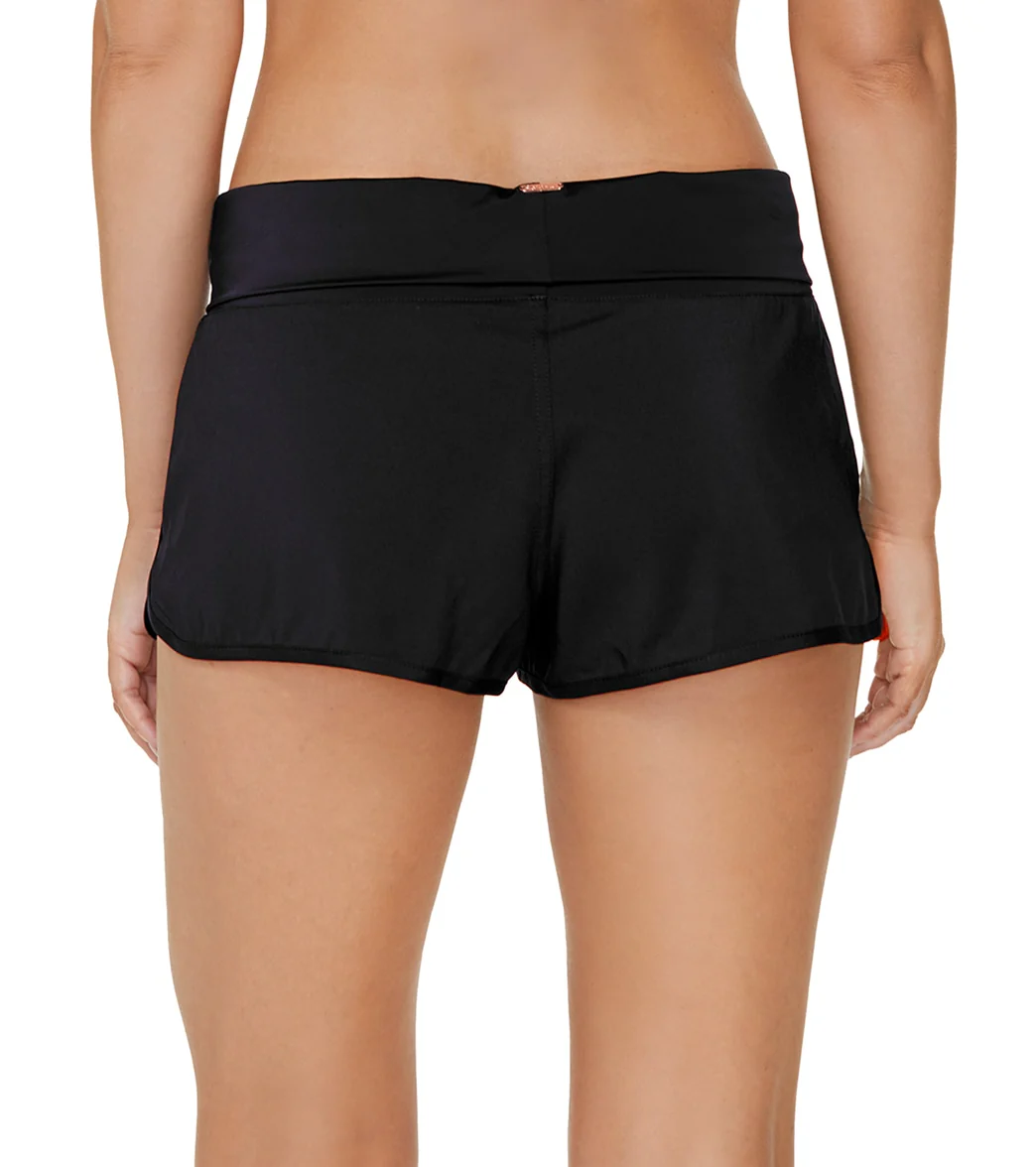 Raisins Women's Solid Aloha Swim Short - Image 2