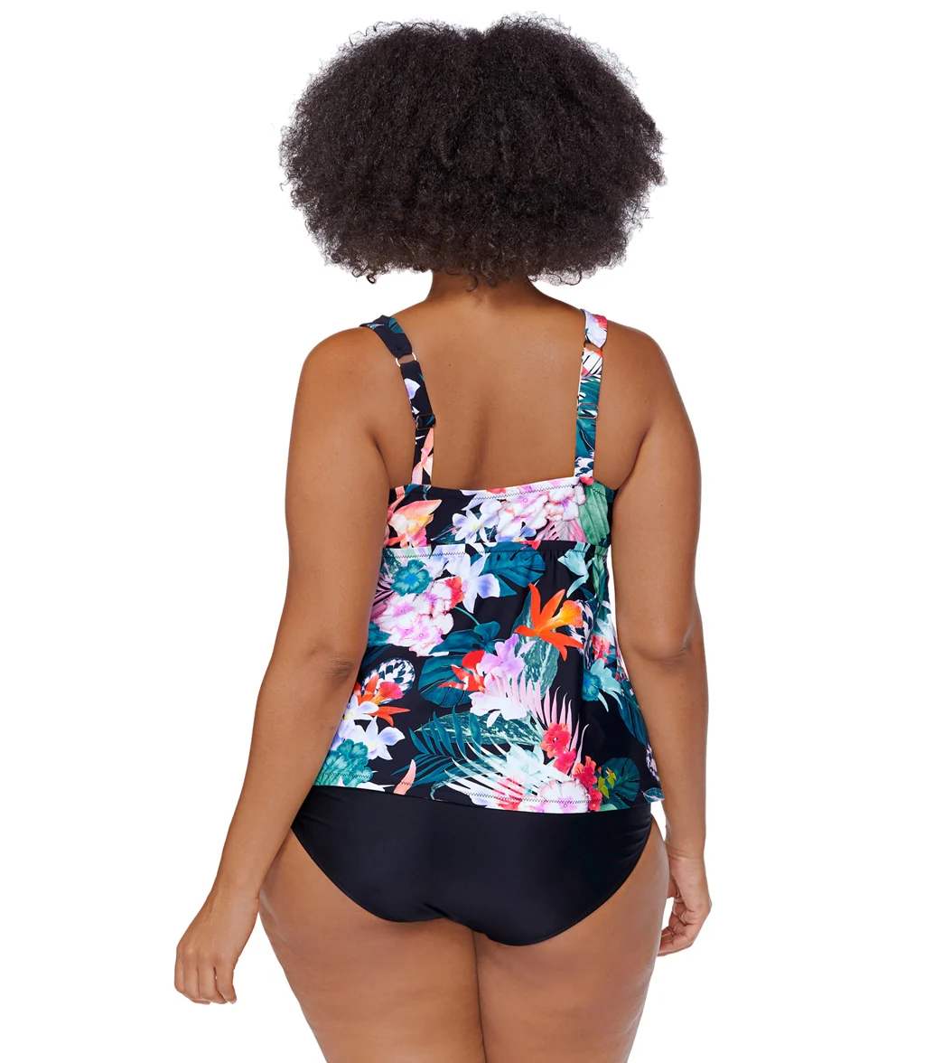 Raisins Women's Sunny Isles Rimini Plus Size Tankini Top - Image 2
