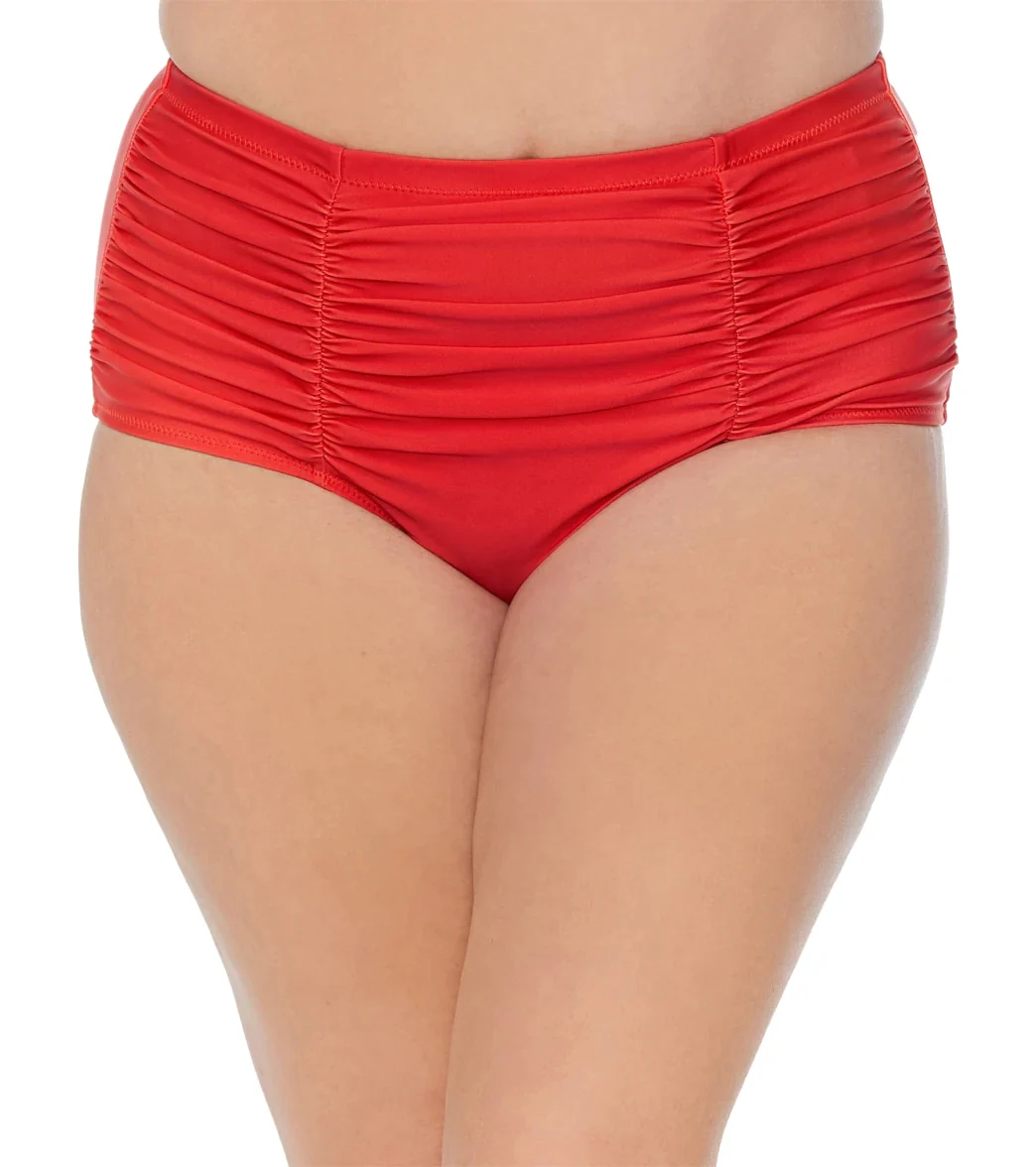 Raisins Women's Tranquilo Solids Costa Plus Size Bikini Bottom - Image 27