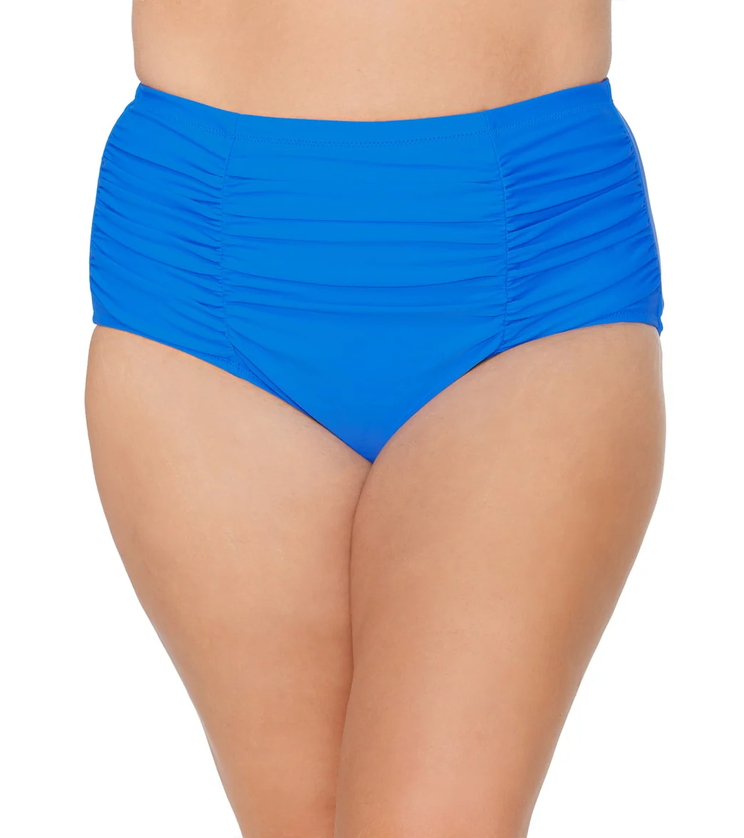 Raisins Women's Tranquilo Solids Costa Plus Size Bikini Bottom - Image 5