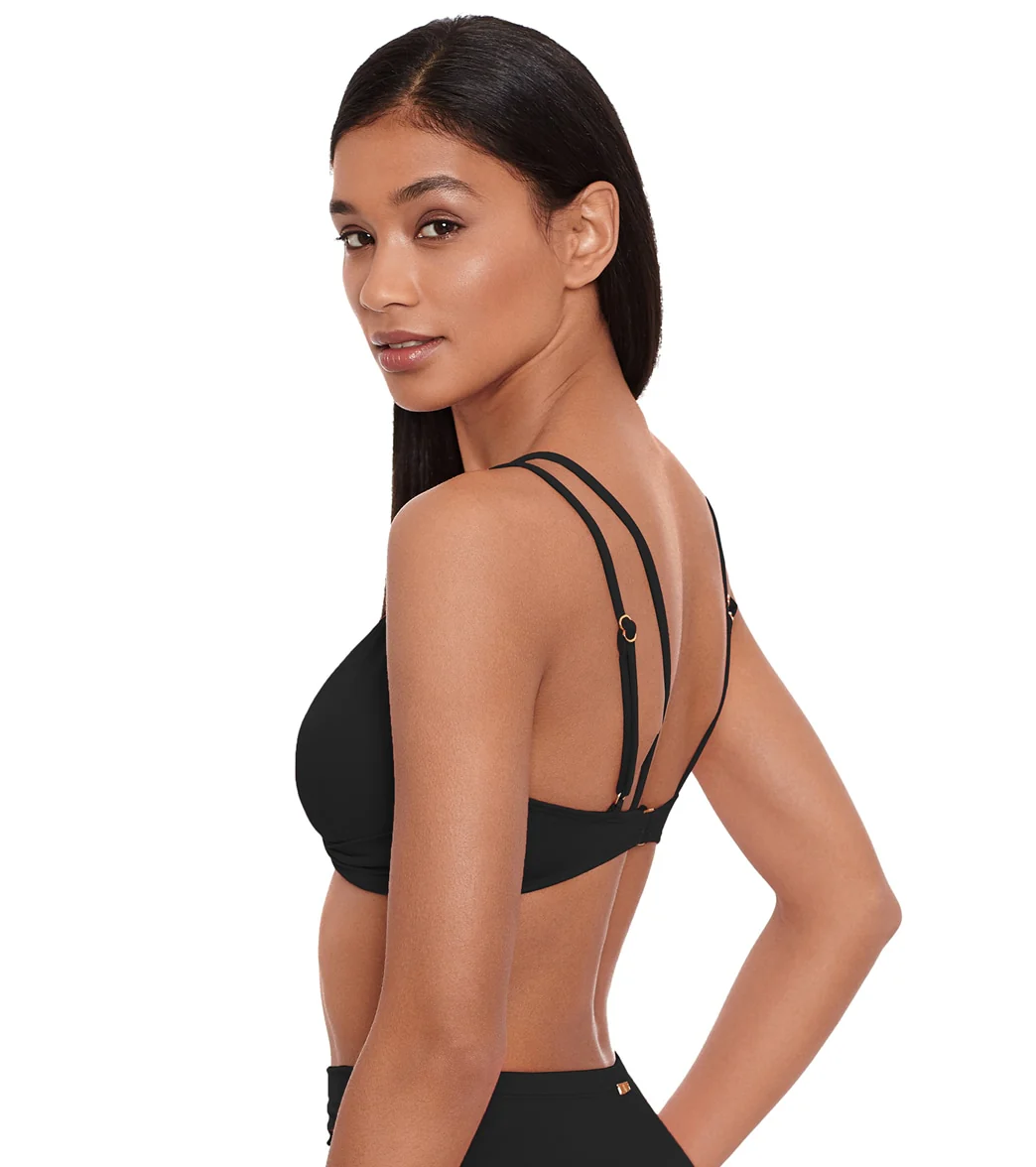 Ralph Lauren Women's Beach Club Solids Double Strap Twist Bikini Top - Image 12