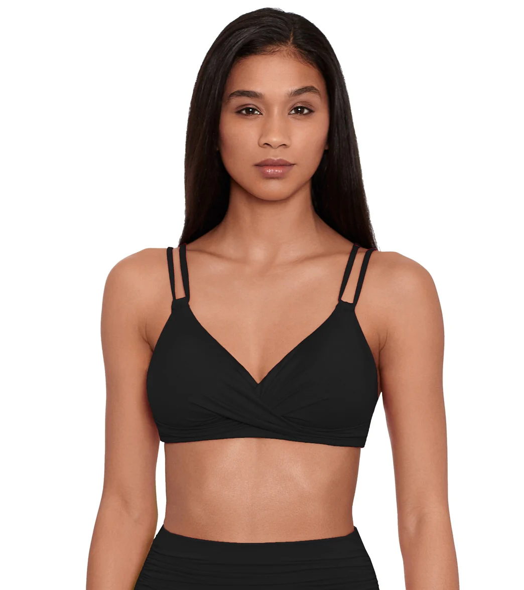 Ralph Lauren Women's Beach Club Solids Double Strap Twist Bikini Top - Image 16