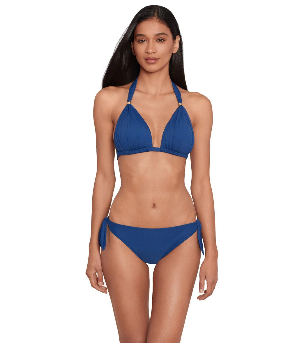 Ralph Lauren Women's Beach Club Solids Side Tie Scoop Bikini Bottom - Image 4