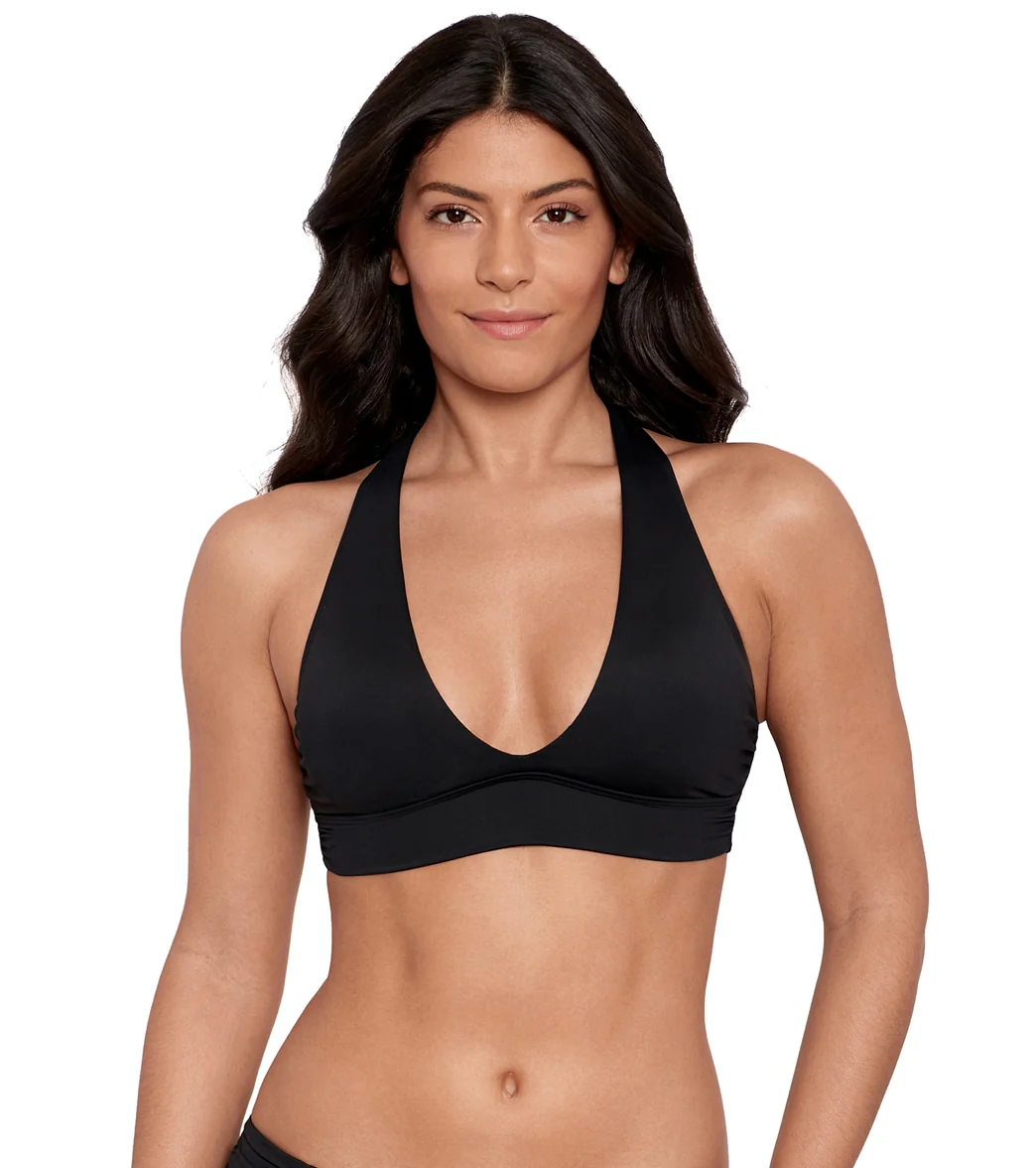 Ralph Lauren Women's Beach Club Solids Twist Cross Back Bikini Top - Image 11