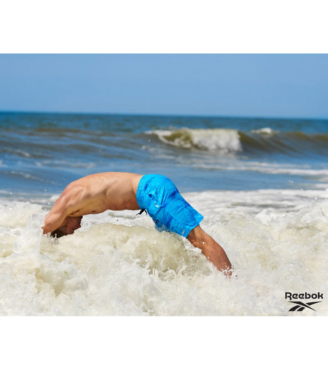 Reebok Men's Cannonball Splash 9" Swim Trunks - Image 5