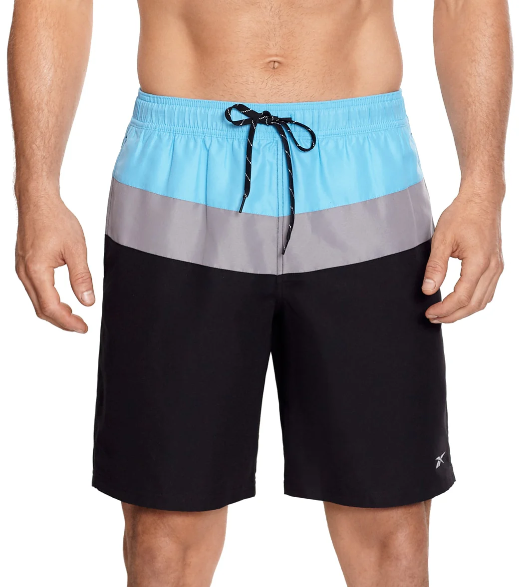 Reebok Men's Color To Da Block 9" Swim Trunks