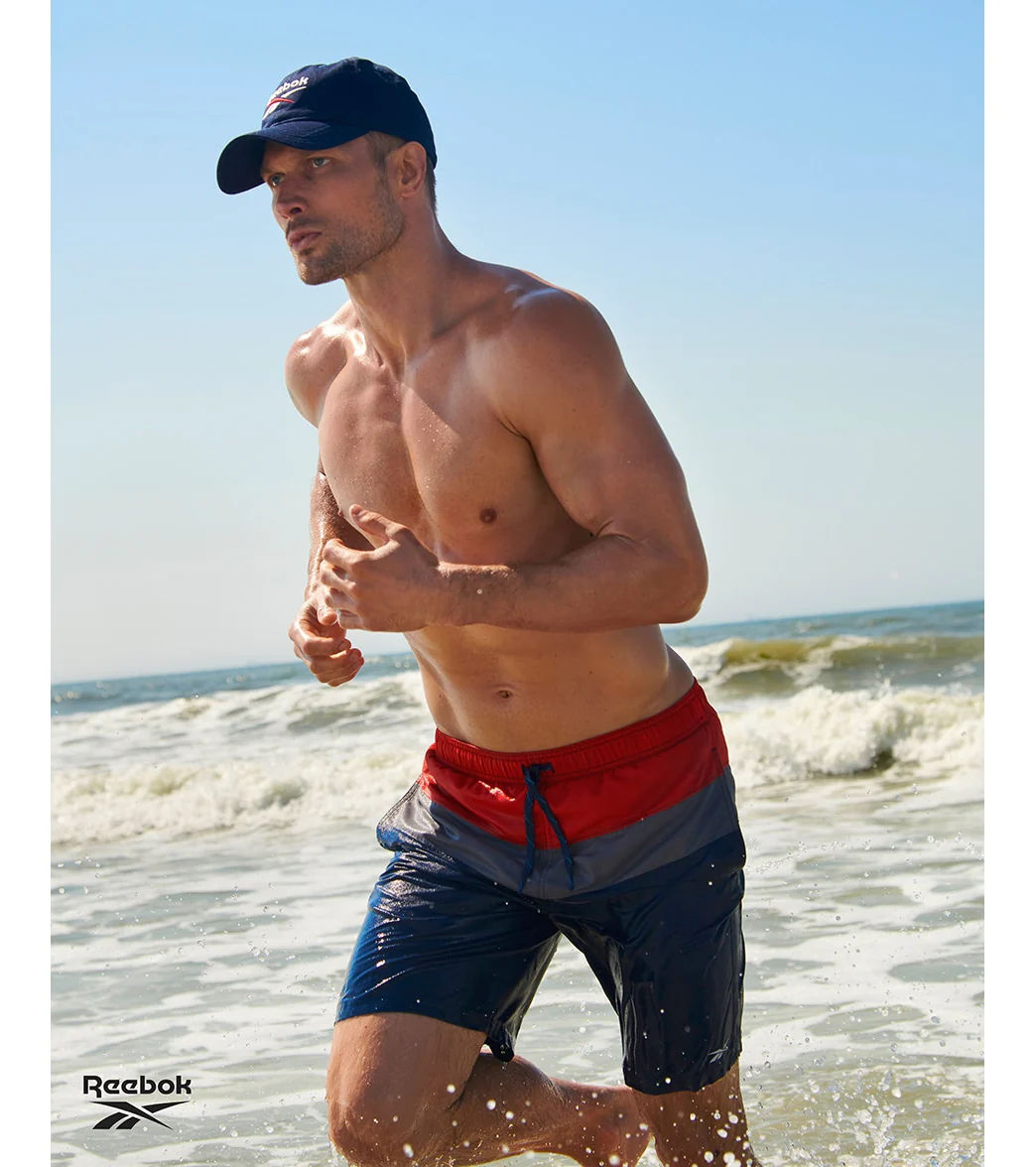 Reebok Men's Color To Da Block 9" Swim Trunks - Image 12