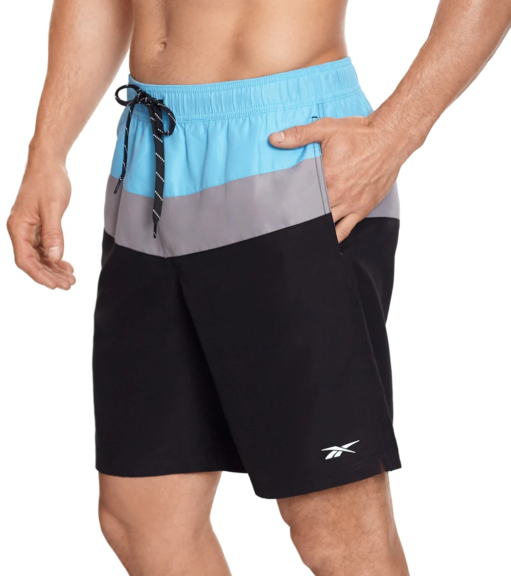 Reebok Men's Color To Da Block 9" Swim Trunks - Image 2
