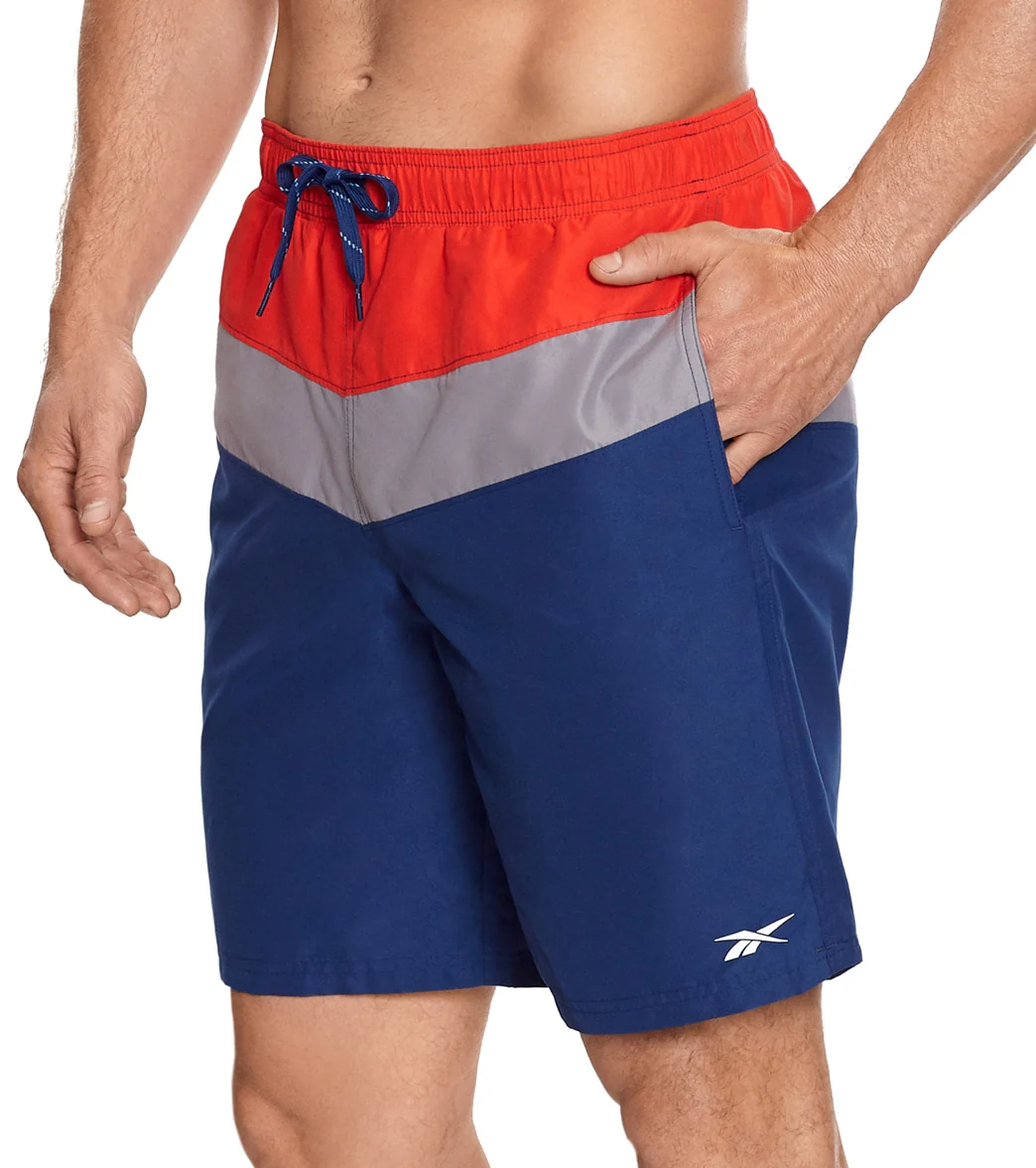 Reebok Men's Color To Da Block 9" Swim Trunks - Image 8