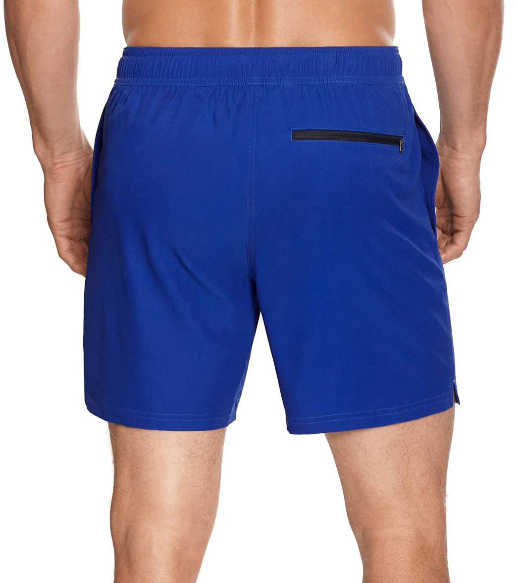 Reebok Men's Main Solid Black 7" Swim Trunks - Image 9