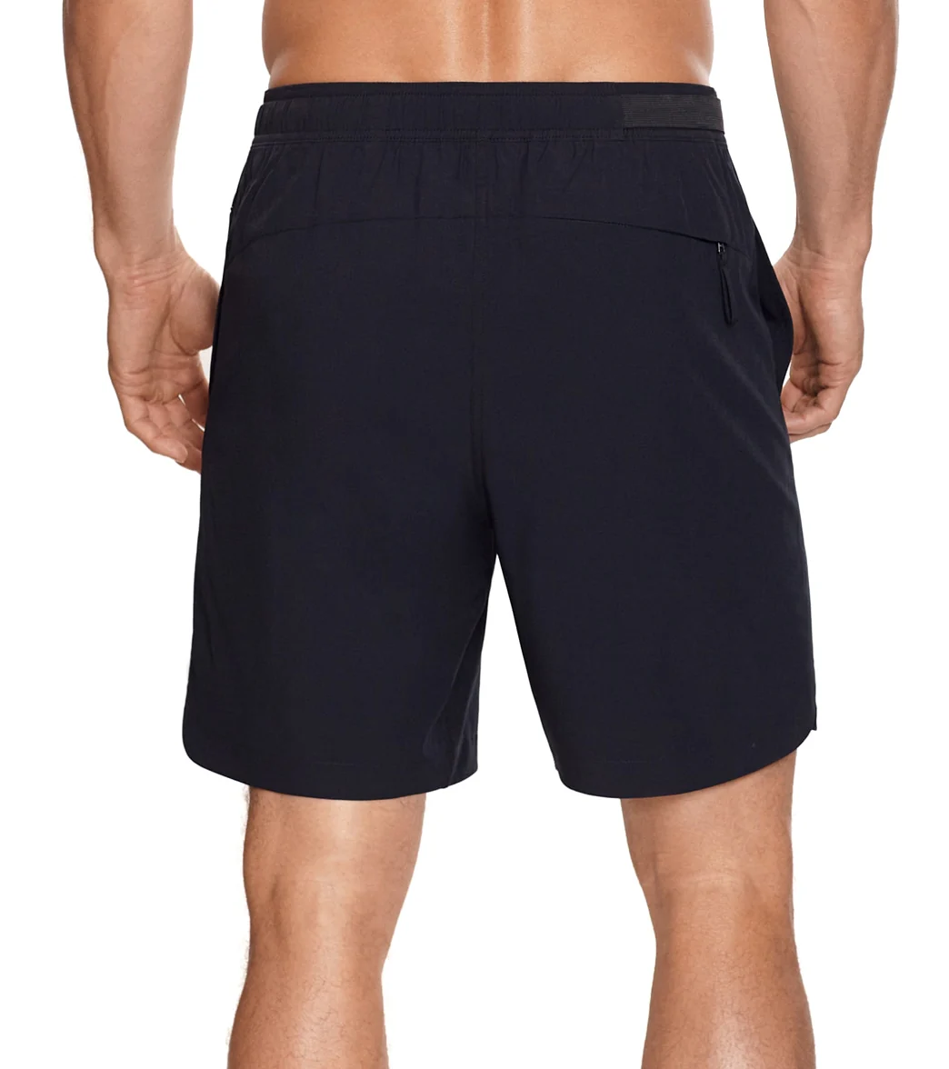 Reebok Men's Solid Black 8" Swim Short - Image 14