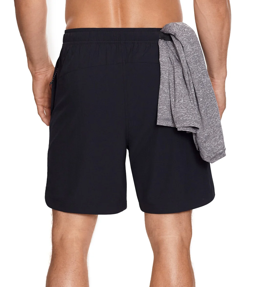 Reebok Men's Solid Black 8" Swim Short - Image 15