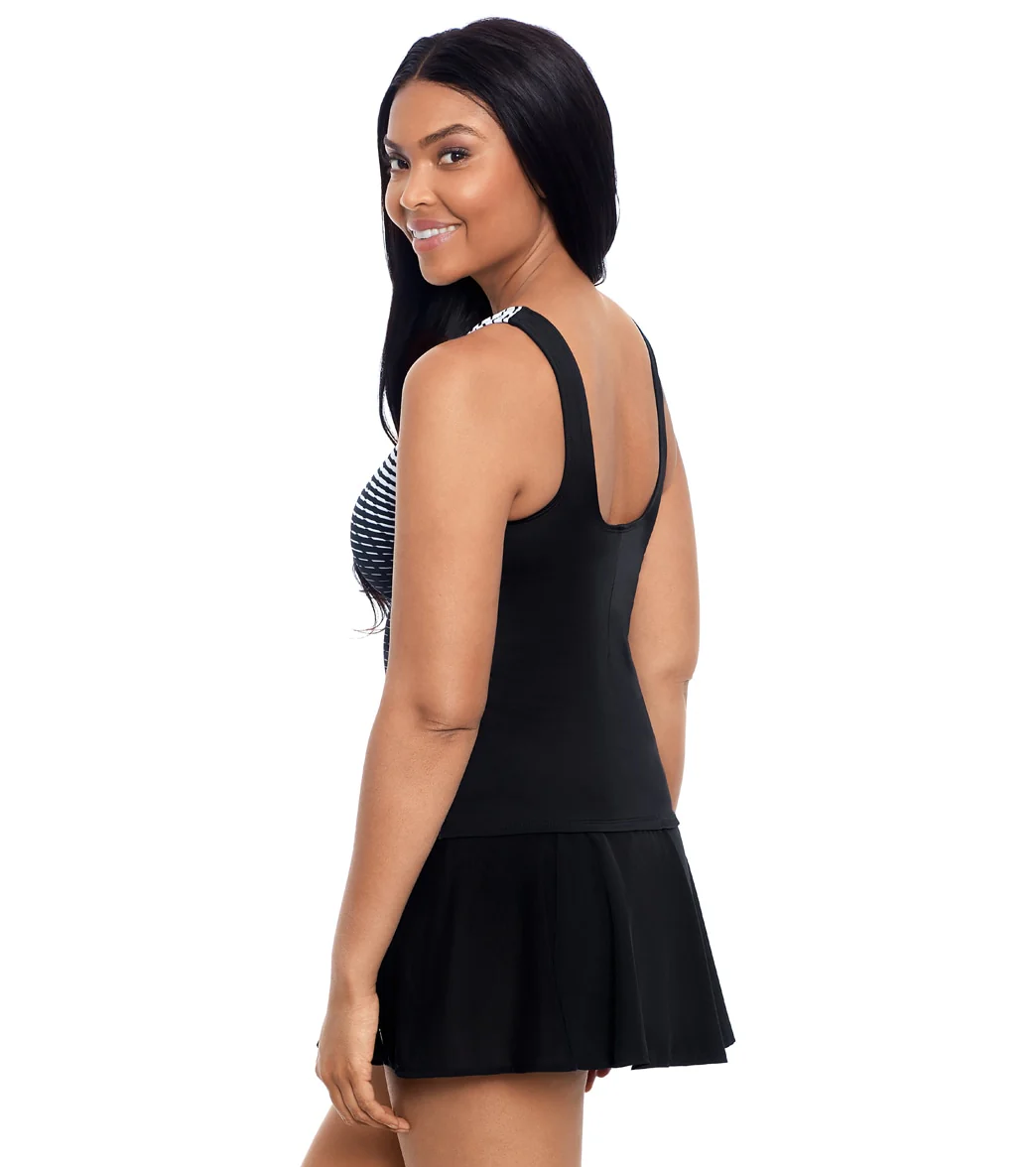 Reebok Women's Mirage Effect Tankini Top - Image 2