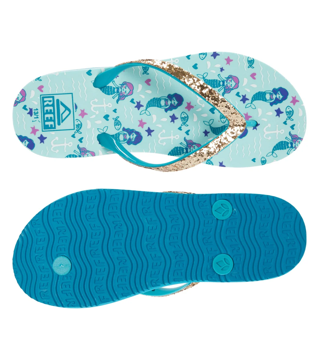 Reef Girls' Little Stargazer Print Flip Flop (Big Kid) - Image 10