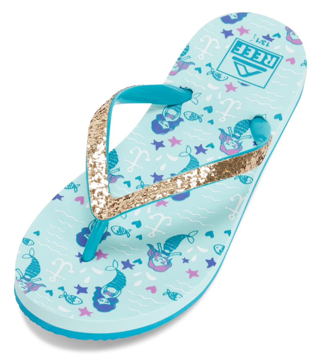 Reef Girls' Little Stargazer Print Flip Flop (Big Kid) - Image 12