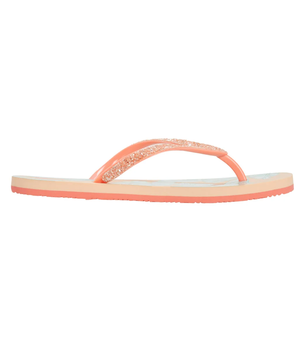 Reef Girls' Little Stargazer Print Flip Flop (Big Kid) - Image 3