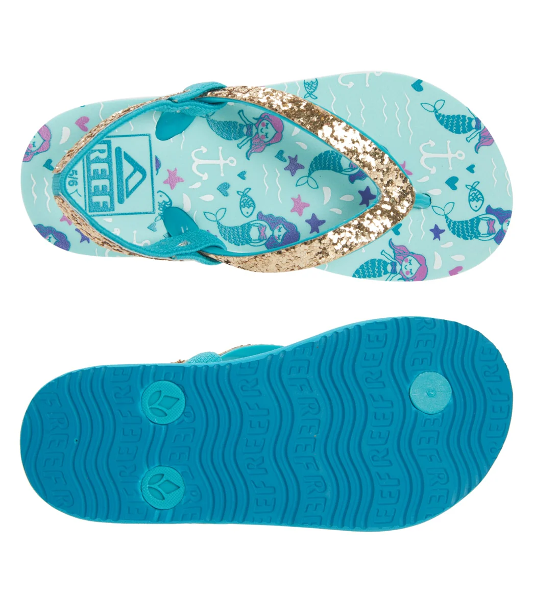 Reef Girls' Little Stargazer Print Flip Flop  (Toddler, Little Kid) - Image 10