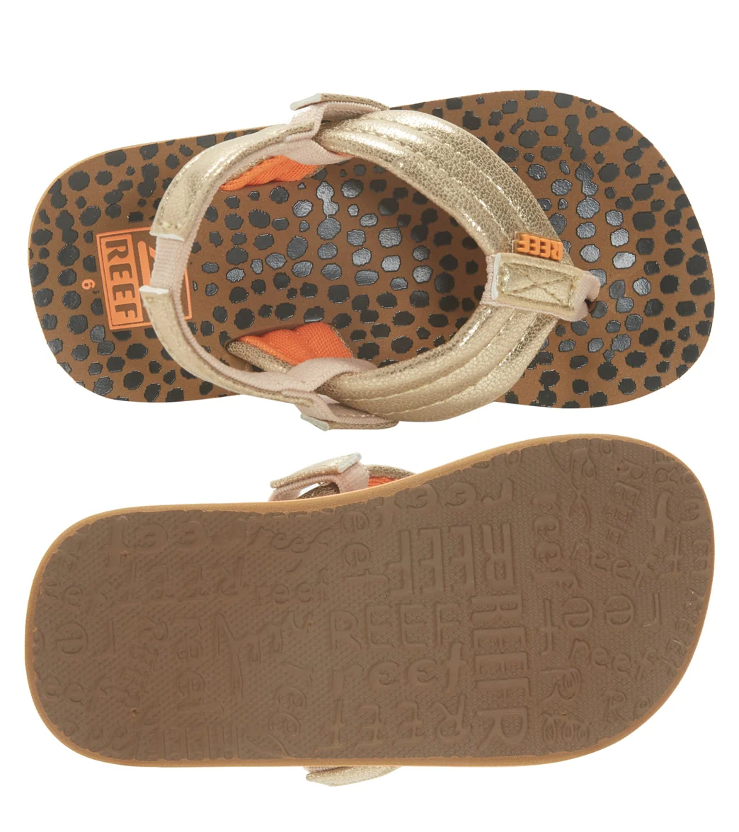 Reef Kids' Little Ahi Flip Flops (Baby, Toddler) - Image 4